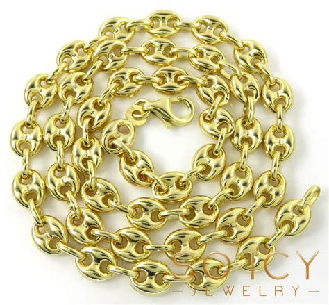 gucci cuban link chain|gucci link chain 14k gold.